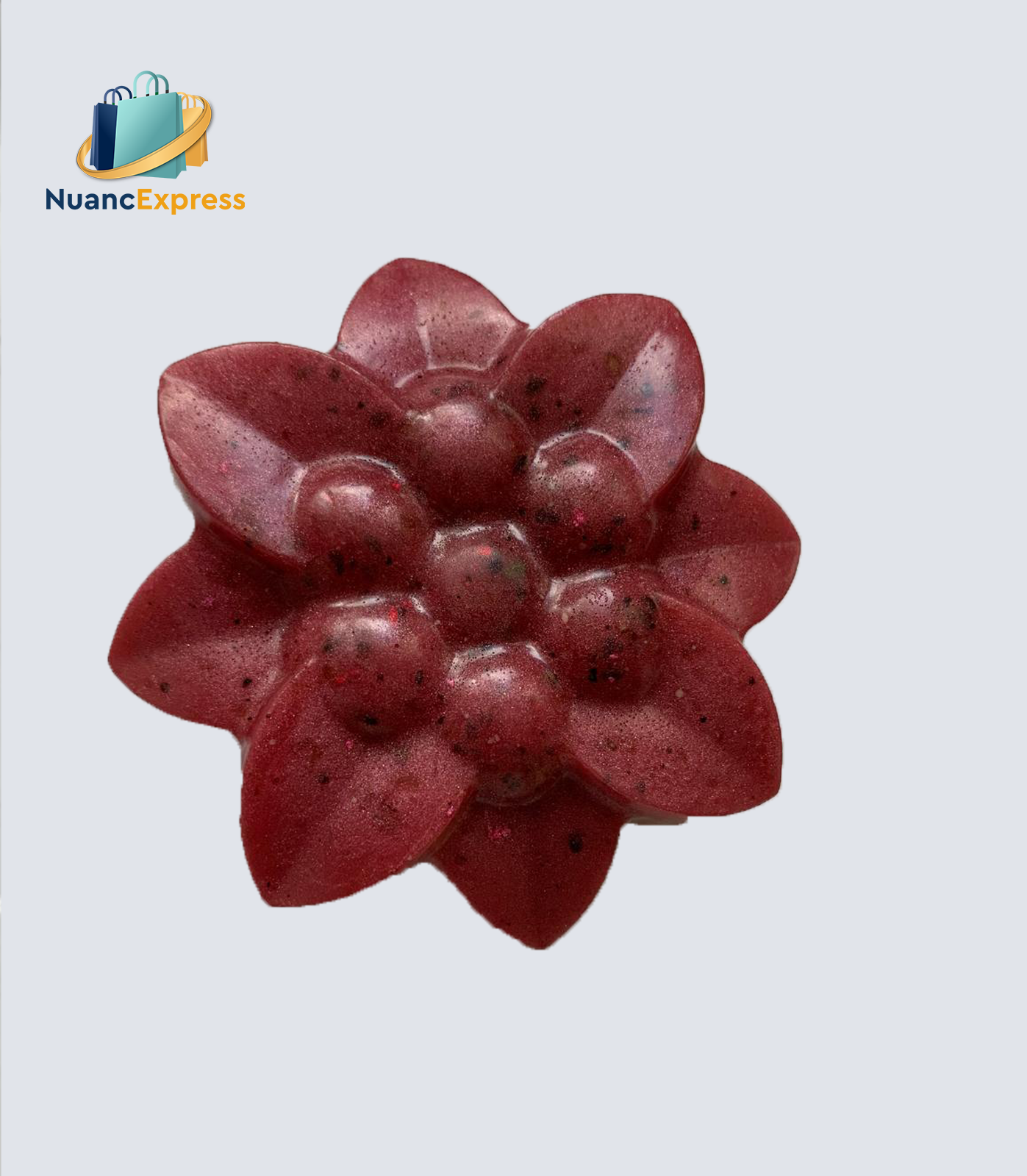 Savon couleur vin exfoliant