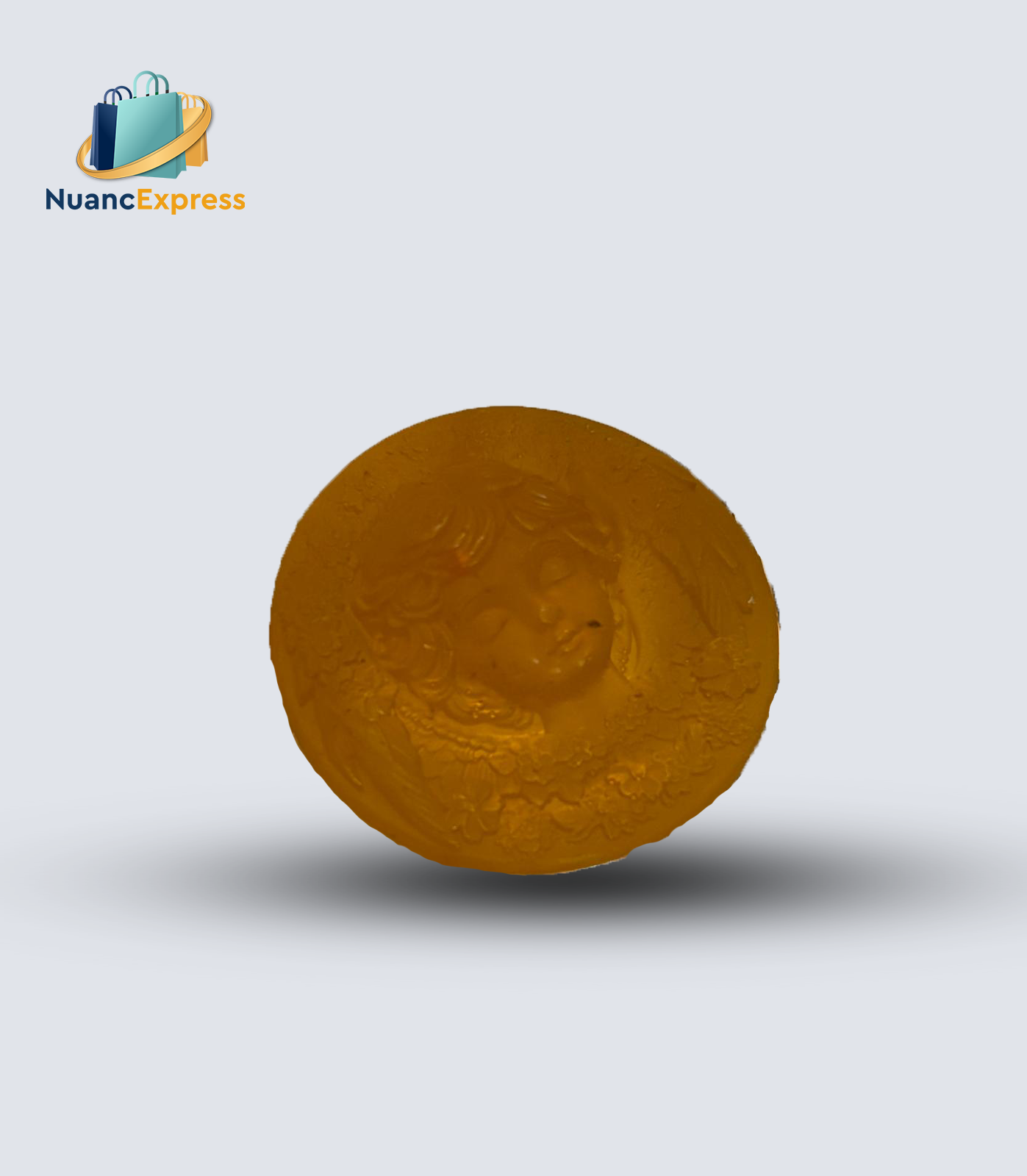 Savon en forme de raisin doré